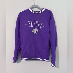 Disney Purple Eeyore Sweatshirt